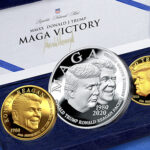 Donald Trump Reagan Coin Set