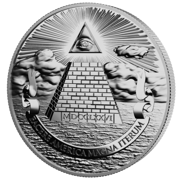 MAGA Eye of Providence - Silver Coin