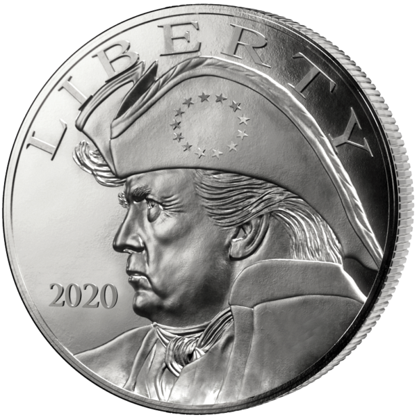 Silver Patriot Trump 2020