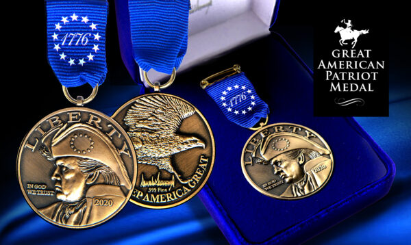 Great American Patriot Medal with Gift Box