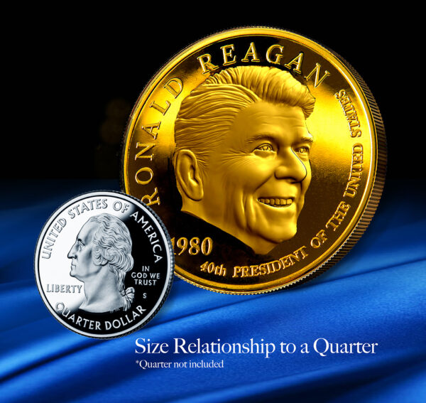 Gold Coin Reagan Trump