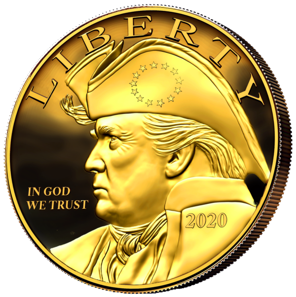 Trump MAGA Gold Coin
