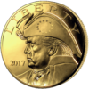 Gold Coin Patriot Trump