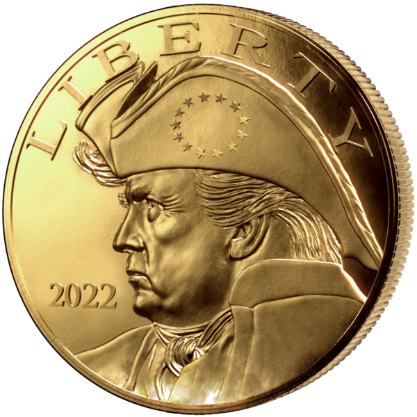 Gold Patriot Coin