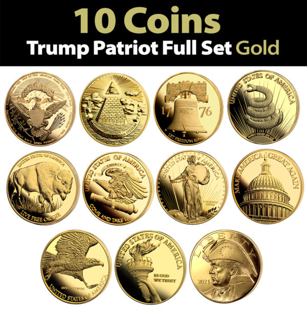 Gold Patriot Trump Collection 2024