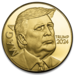 Trump Gilded MAGA Coin