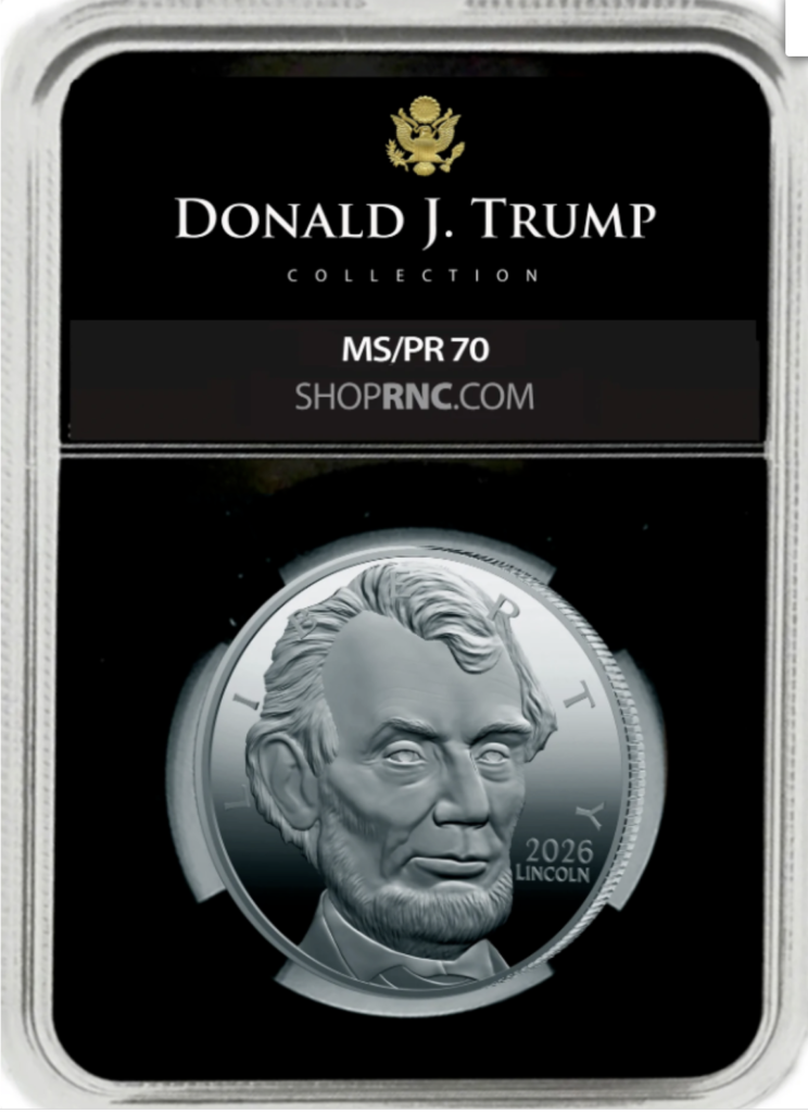 Abraham Lincoln 250th anniversary silver coin