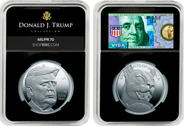 Donald J. Trump Silver Coin